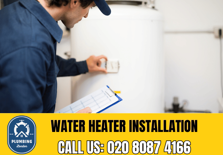 water heater installation Swiss Cottages